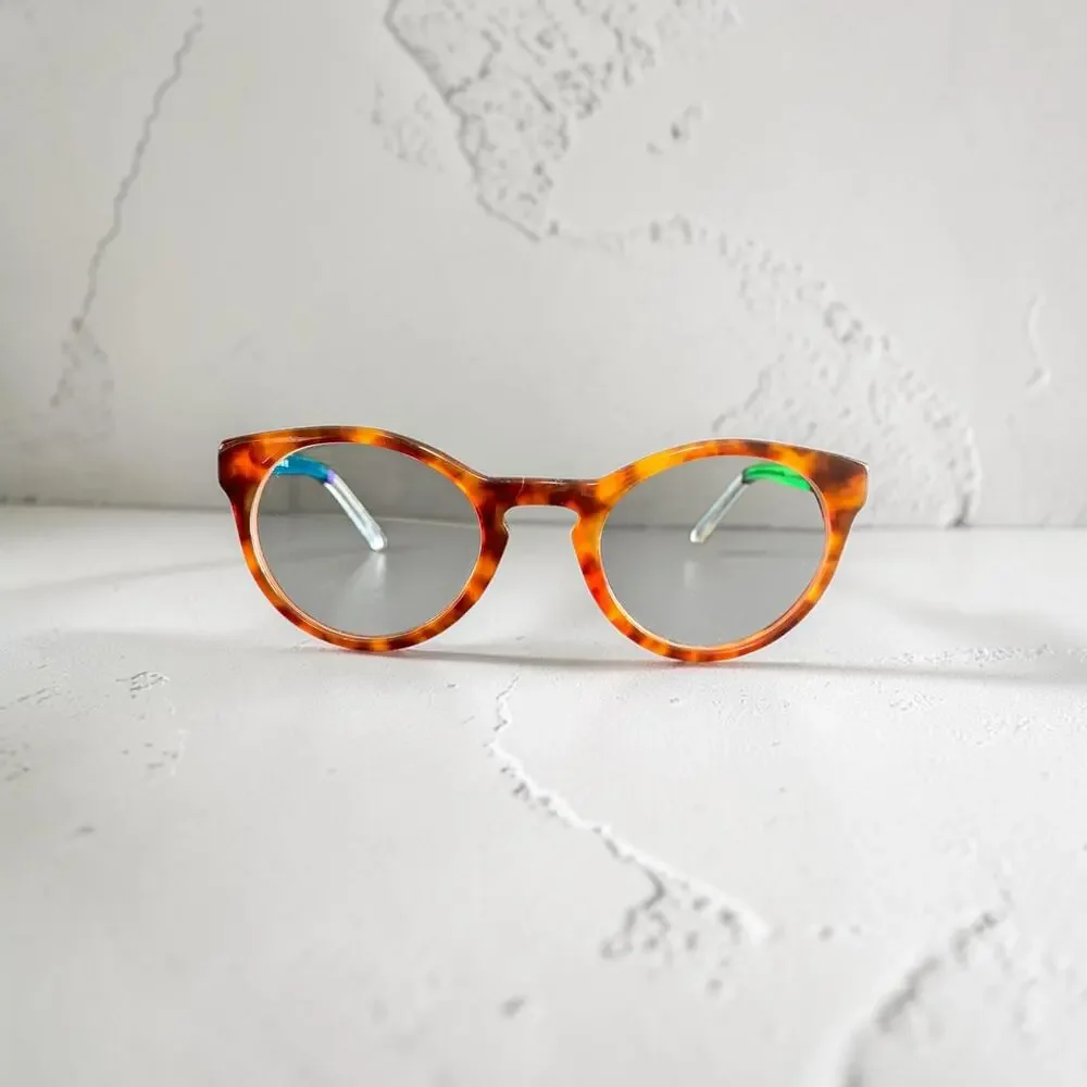 Ronit Furst Keyhole Round 2323 Designer Eyeglasses | Handpainted Unisex